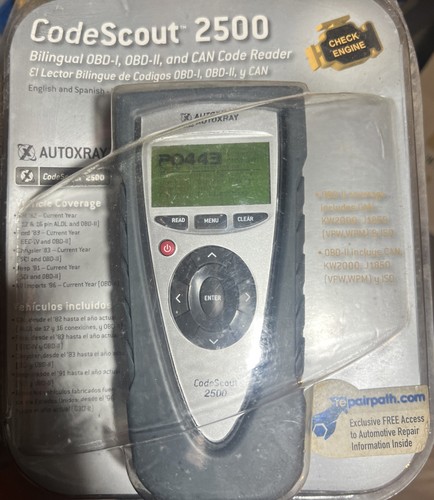 New sealed autoxray - sealed, codescout