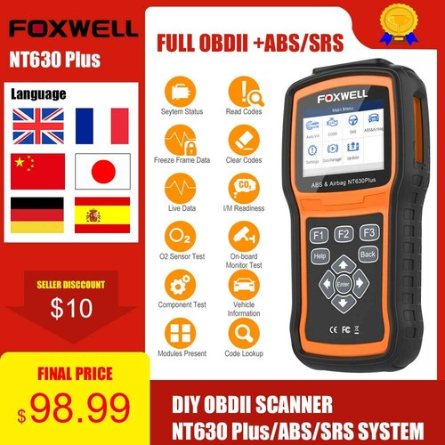 Foxwell nt630 plus car obd2 - nt630,