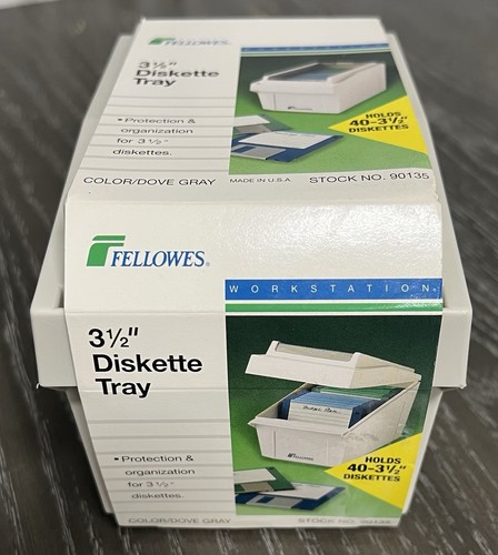 Vassoio floppy fellowes - 3,5",